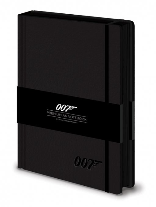 Quaderno James bond - 007 Logo  Premium A5