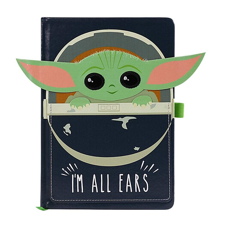 Zápisník Star Wars: The Mandalorian - I‘m All Ears Cribs, A5