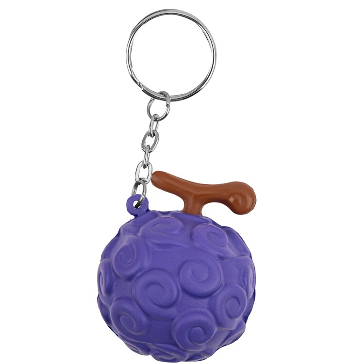 Klíčenka 3D One Piece - Squishy Gum Gum Fruit