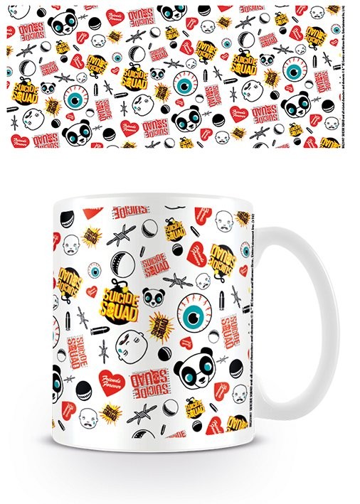Tazza Suicide Squad - Pattern