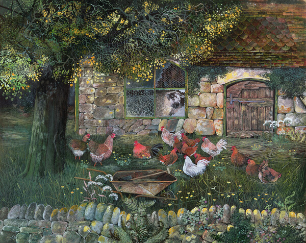 Póster Hen House, 1988