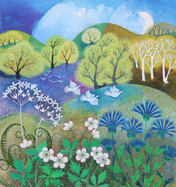 Poster Wood Anemones, 2021