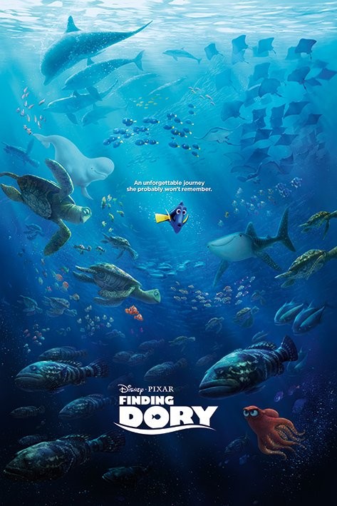 Plakát Hledá se Dory - Unforgettable Journey