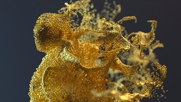 Poster Figurative Particle Growth,  c.2015-2025