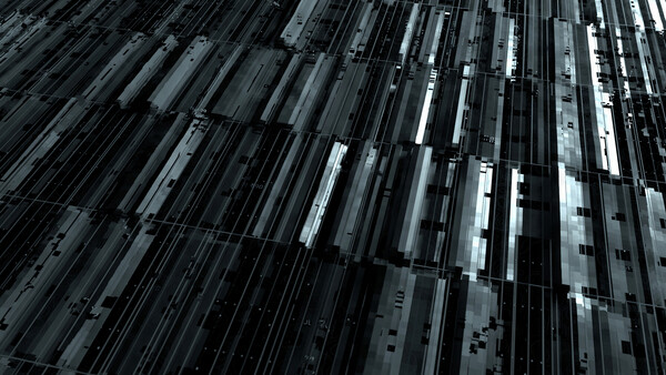 Poster Futuristic Modular Structure,  c.2015-2025