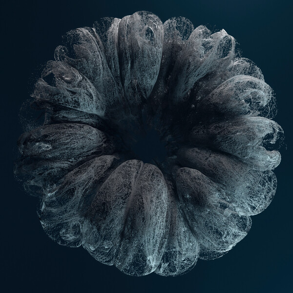 Poster Particle Radial Explosion,  c.2015-2025
