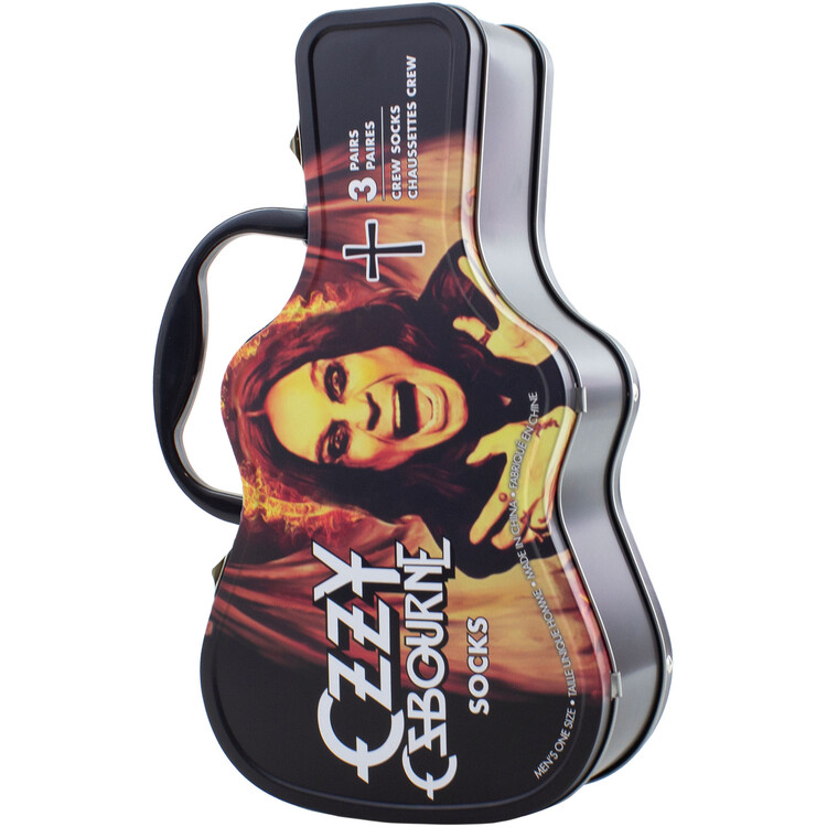 Levně Ponožky Ozzy Osbourne - Logos | 3 páry, 39 - 46