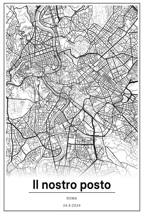 Poster Mappa personalizzata