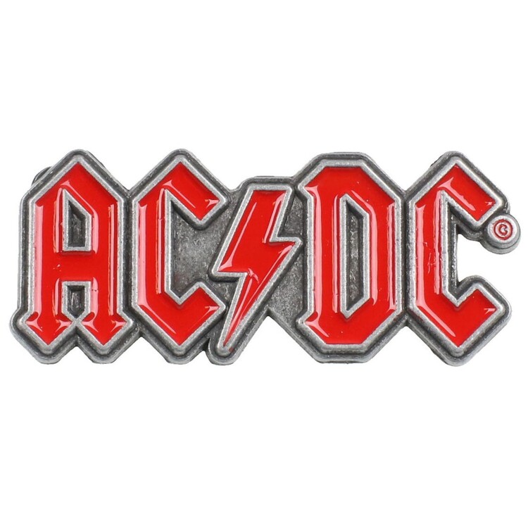 Levně Placka AC/DC - Red Logo