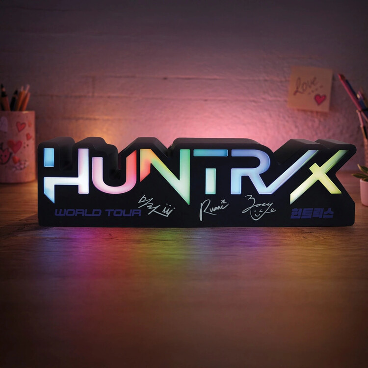 Lampada KPop Demon Hunters - Huntrix Logo