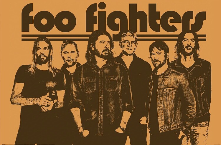 Poster Foo Fighters - Group