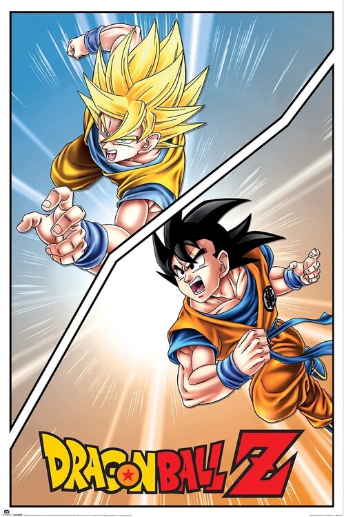 Plakát, Obraz - Dragon Ball Z - Special Goku, 61 × 91.5 cm