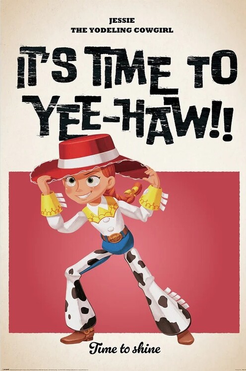 Plakát, Obraz - Toy Story - Its Time To Yeehaw, 61 × 91.5 cm