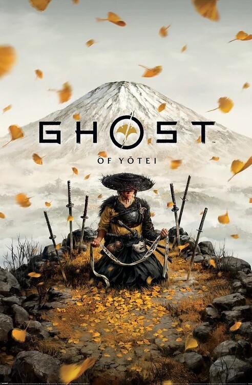 Plakát, Obraz - Ghost of Yotei - Key Art, 61 × 91.5 cm