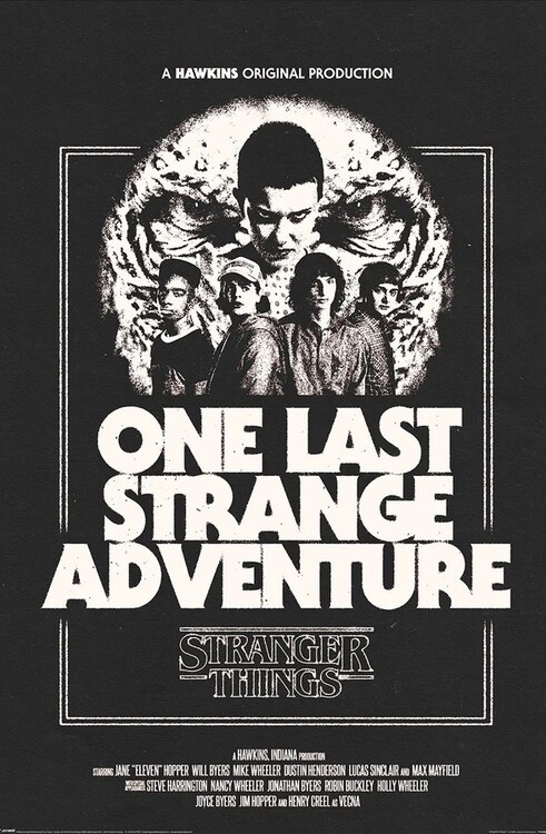 Poster Stranger Things 5 - One Last Strange Adventure