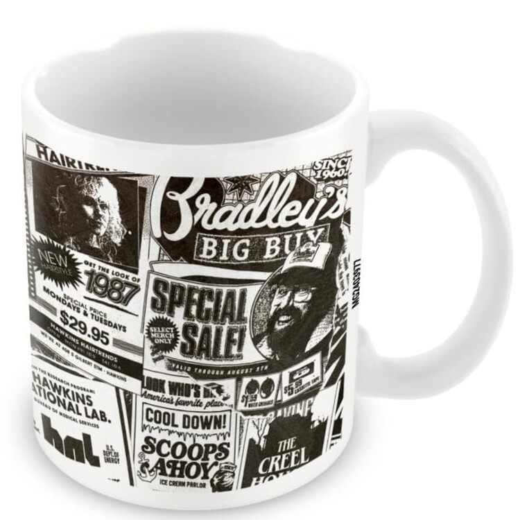 Mugg Stranger Things - Newspaper