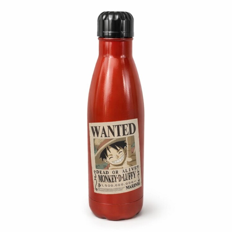 Flasker One Piece - Wanted - Monkey D. Luffy