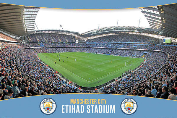 Plakát Manchester City - Etihad Stadium