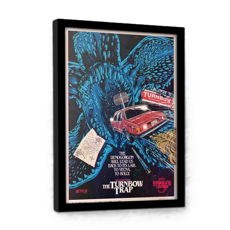 Rámovaný plakát Stranger Things 5 - EP3 Turnbow Trap