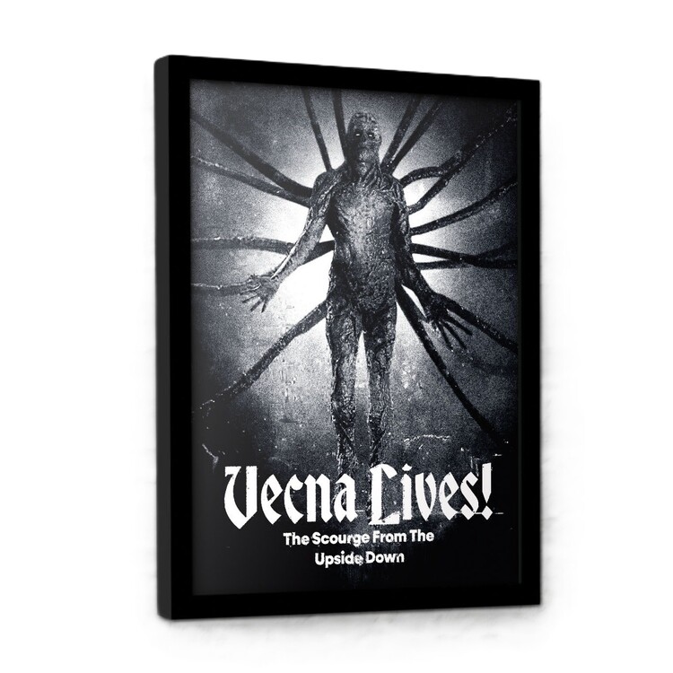 Rámovaný plakát Stranger Things - Vecna Lives