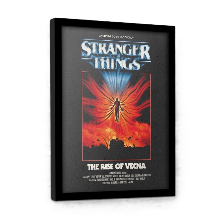 Obraz na zeď - Stranger Things 5 - The Rise of Vecna, 33 x 43 cm
