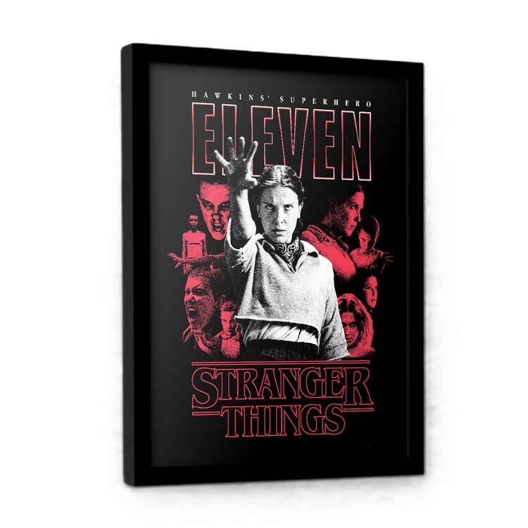 Poster enmarcado Stranger Things 5 - Eleven