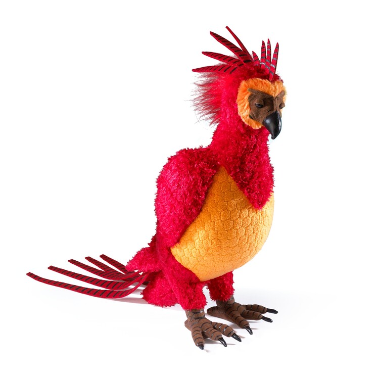 Levně Kouzelnická hůlka Plyšák Kouzelnická hůlka Harry Potter- Fawkes the Pohoenix, 35 cm