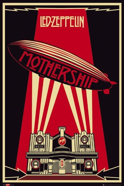 Plagát Led Zeppelin - mothership