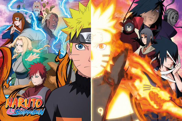 Poster Naruto Shippuden - Split