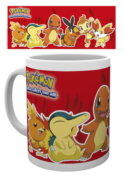 Kubek Pokémon - Fire Partners