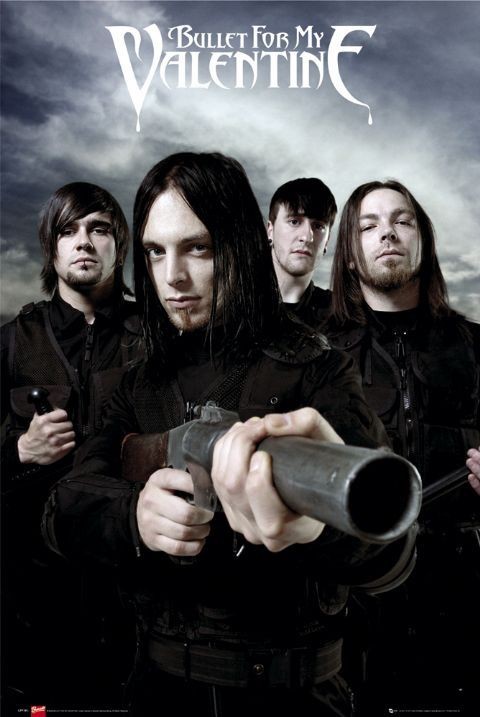 Poster Bullet for my valentine - guns