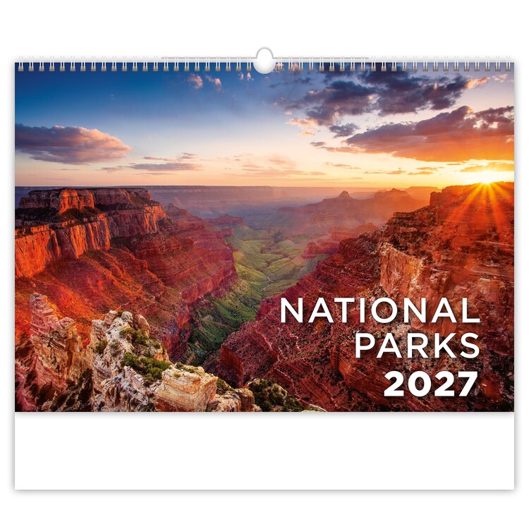 Levně Kalendář 2027 National Parks, 45 x 31.5 cm