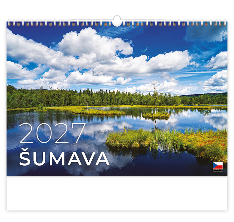 Calendrier 2027 Šumava | tchèque
