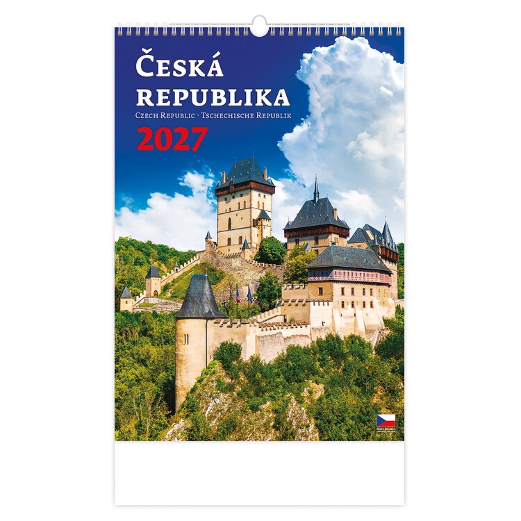 Calendrier 2027 Czech Republic | tchèque