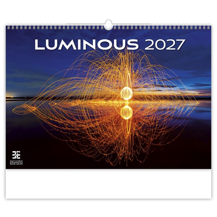 Levně Kalendář 2027 Luminous Exclusive, 48.5 x 33.4 cm