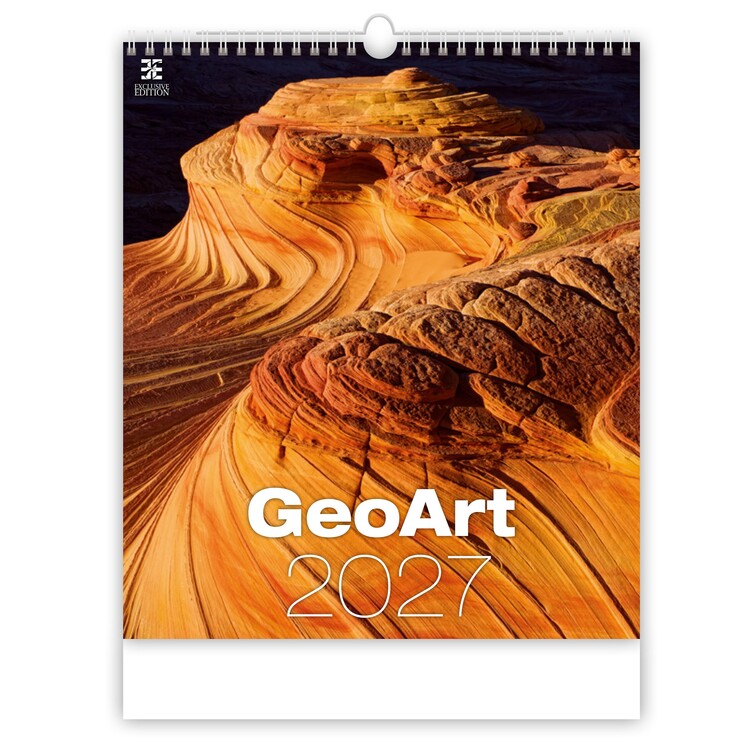 Levně Kalendář 2027 Geo Art Exclusive, 45 x 52 cm