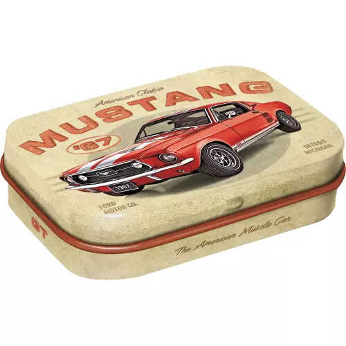 Pastiglie alla menta Ford Mustang - GT 1967 Red | 15 g