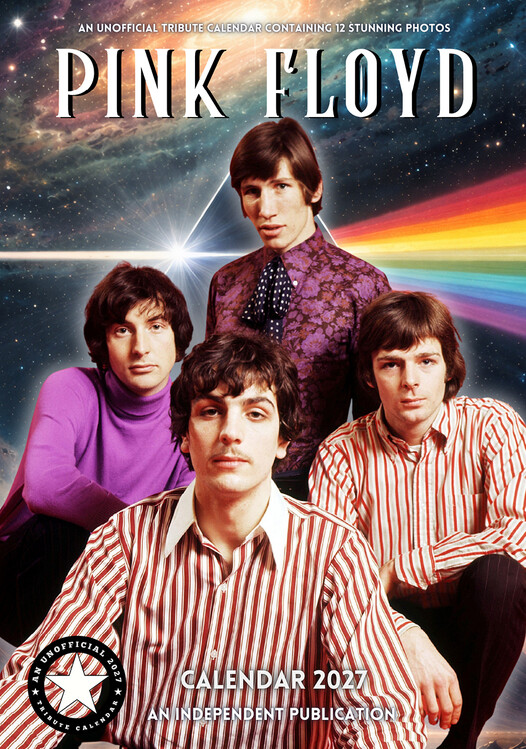 Naptár 2027 Pink Floyd