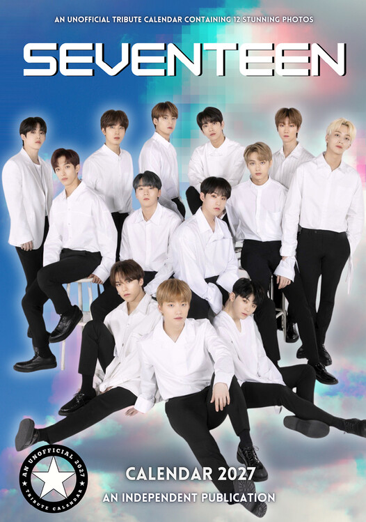 Naptár 2027 Seventeen