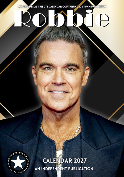Naptár 2027 Robbie Williams