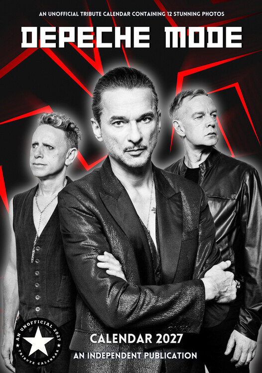 Kalender 2027 Depeche Mode