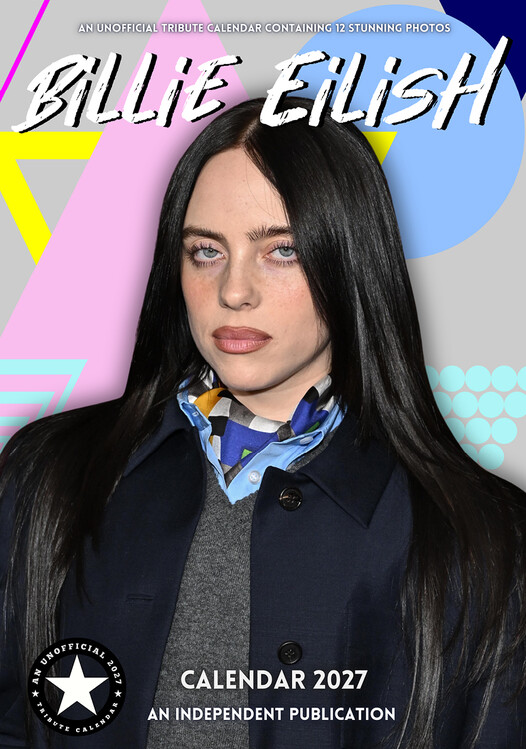 Naptár 2027 Billie Eilish