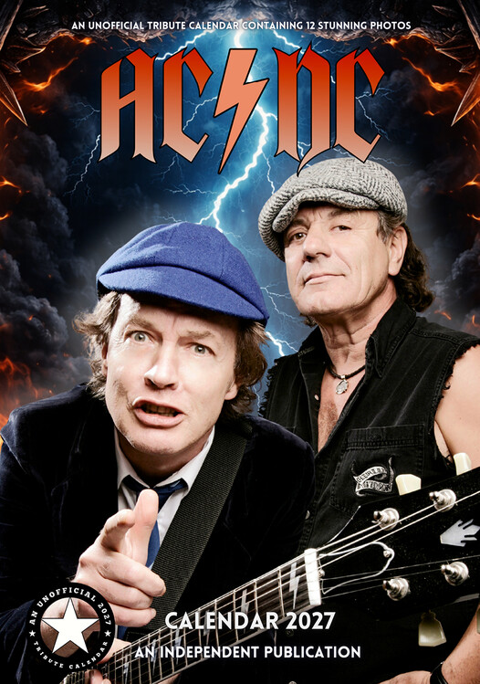 Kalender 2027 AC/DC