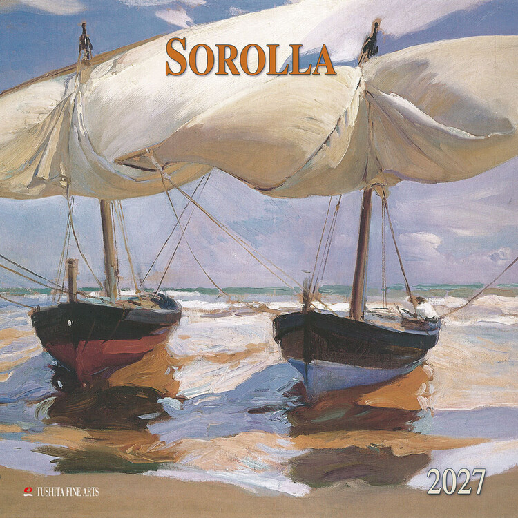 Calendario 2027 Joaquín Sorolla - Spanish Impressionist | 16 mesi