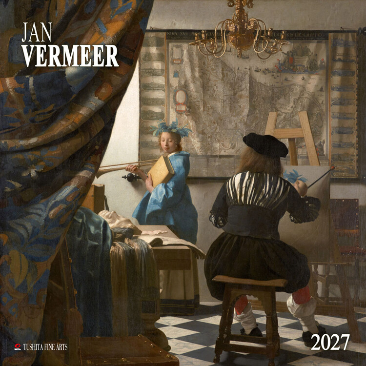 Calendario 2027 Jan Vermeer van Delft | 16 mesi