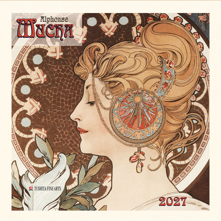 Kalender 2027 Alphonse Mucha | 16-monatig