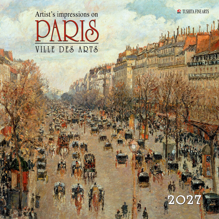 Calendario 2027 Paris - Ville des Arts | 16 mesi