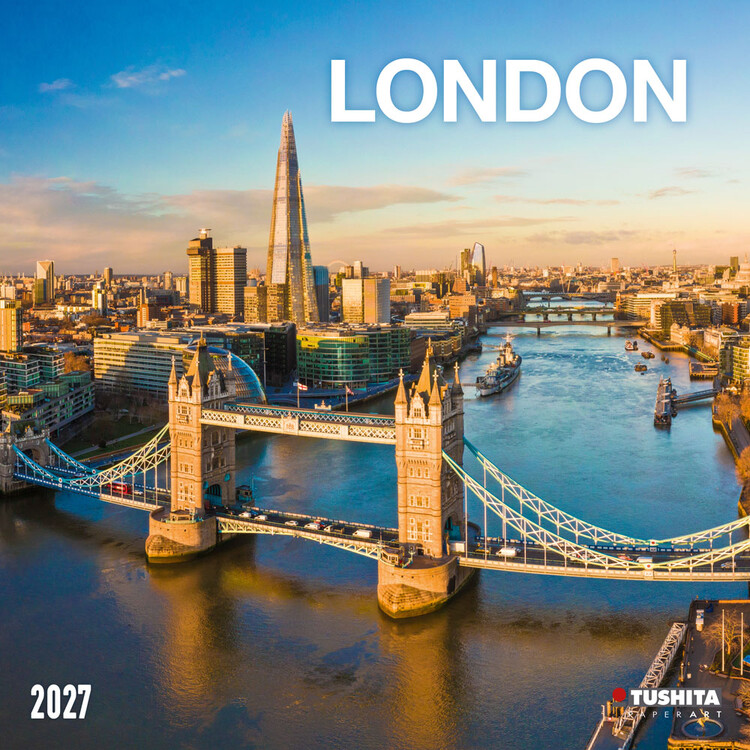 Calendrier 2027 Londres | 16 mois