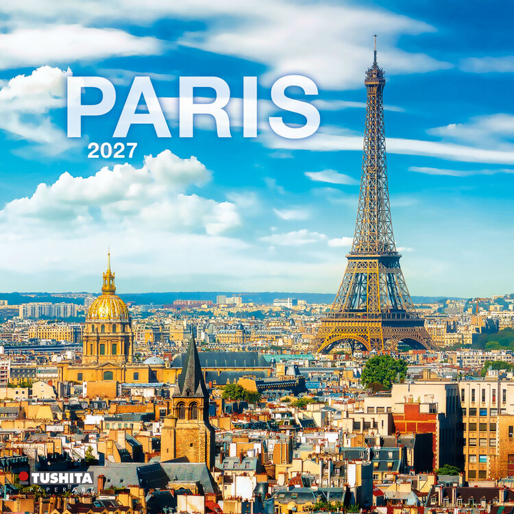 Kalender 2027 Paris | 16-månaders