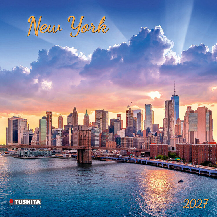 Kalender 2027 New York | 16-monatig